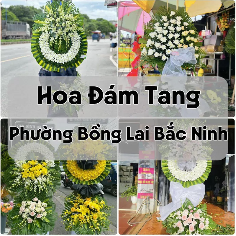 Đặt Hoa Đám Tang Phường Bồng Lai Bắc Ninh | Đặt Hoa Viếng