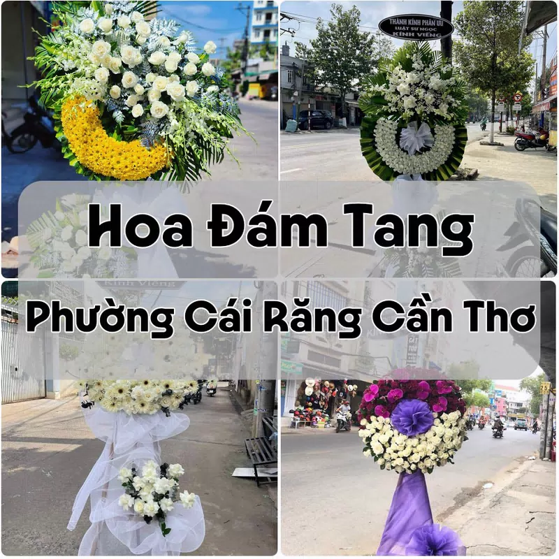 Đặt Hoa Đám Tang Phường Cái Răng Cần Thơ | Hoa Tang Lễ