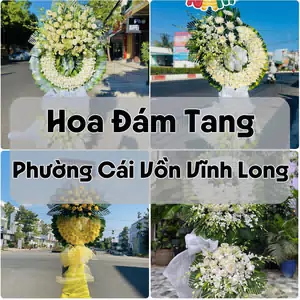Đặt Hoa Đám Tang Phường Cái Vồn Vĩnh Long | Đặt Hoa Nhanh