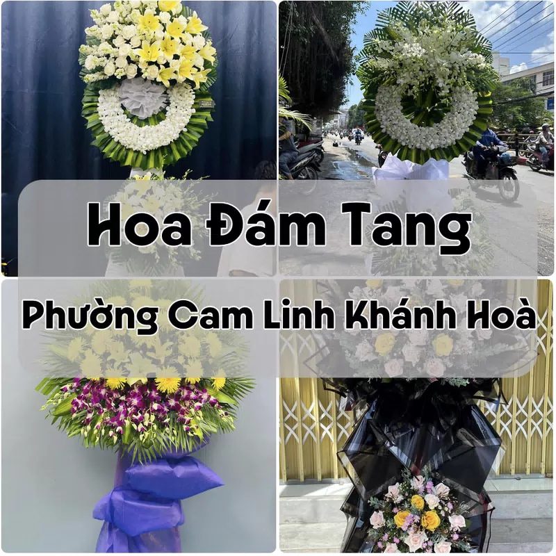 Đặt Hoa Đám Tang Phường Cam Linh Khánh Hoà | Đặt Hoa Viếng