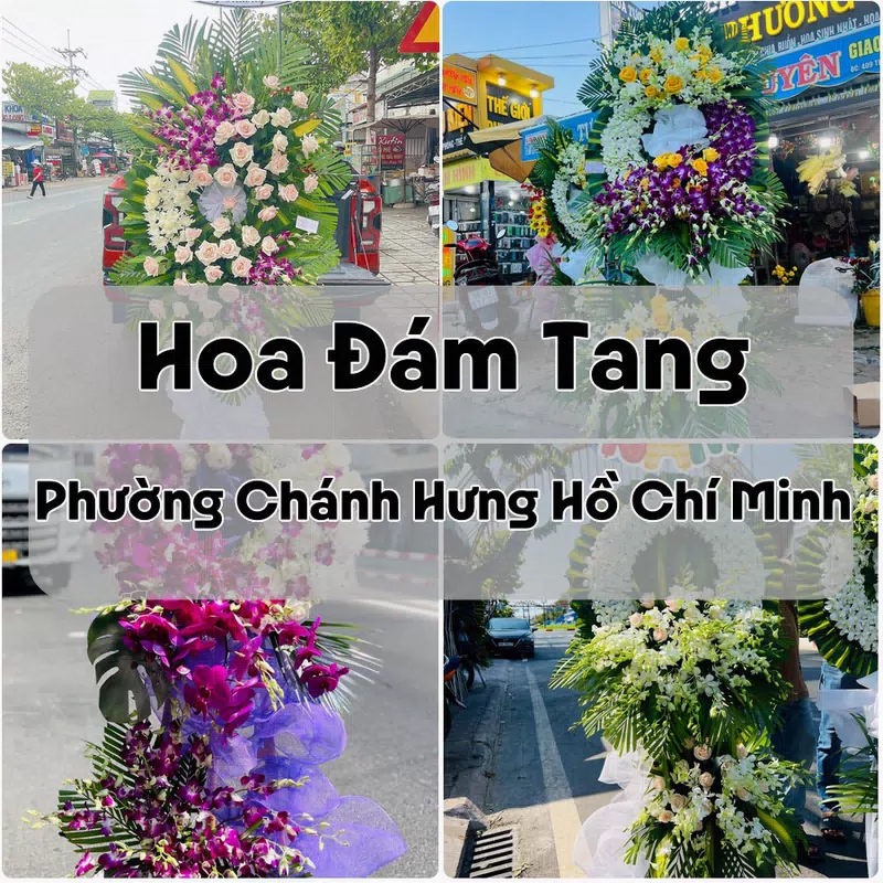 Đặt Hoa Đám Tang Phường Chánh Hưng Hồ Chí Minh | Hoa Tang Lễ