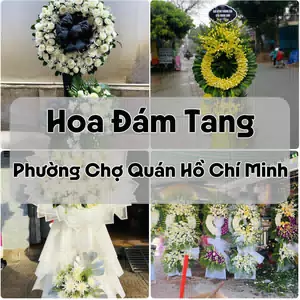 Đặt Hoa Đám Tang Phường Chợ Quán Hồ Chí Minh | Giao Tận Nơi