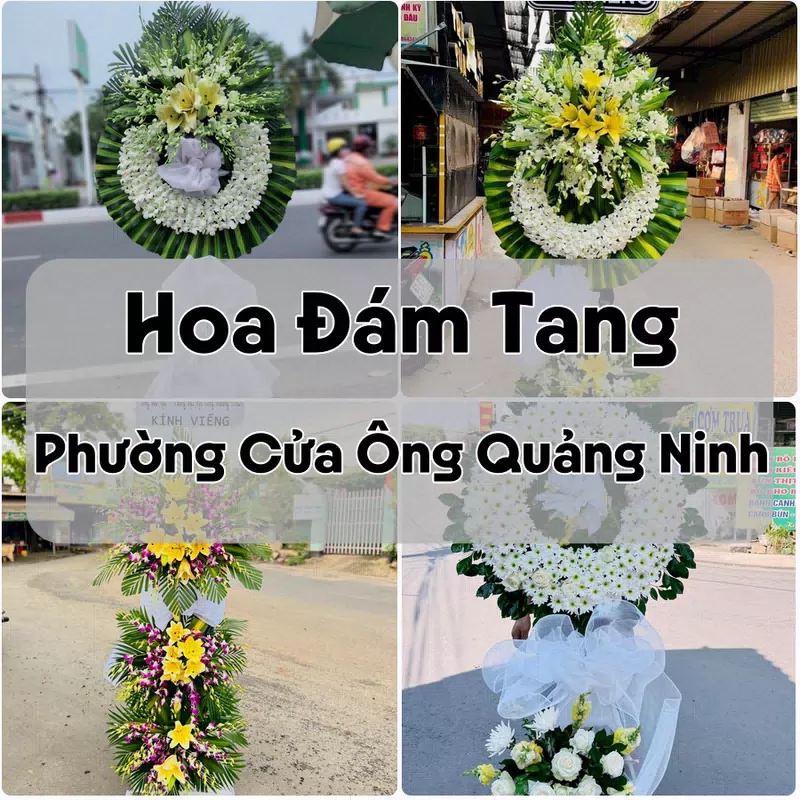 Đặt Hoa Đám Tang Phường Cửa Ông Quảng Ninh | Đặt Hoa Viếng