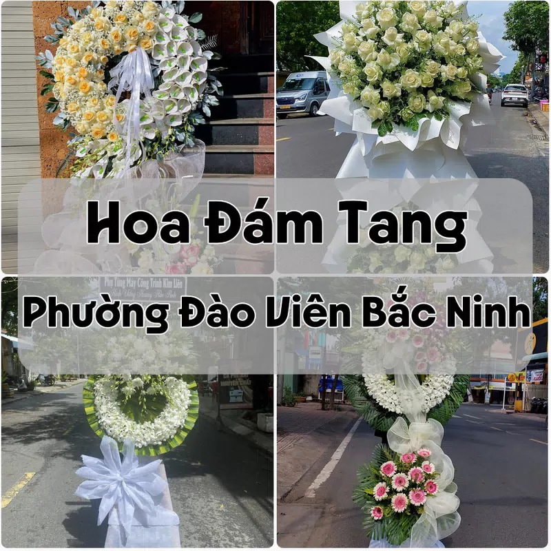 Đặt Hoa Đám Tang Phường Đào Viên Bắc Ninh | Đặt Hoa Viếng