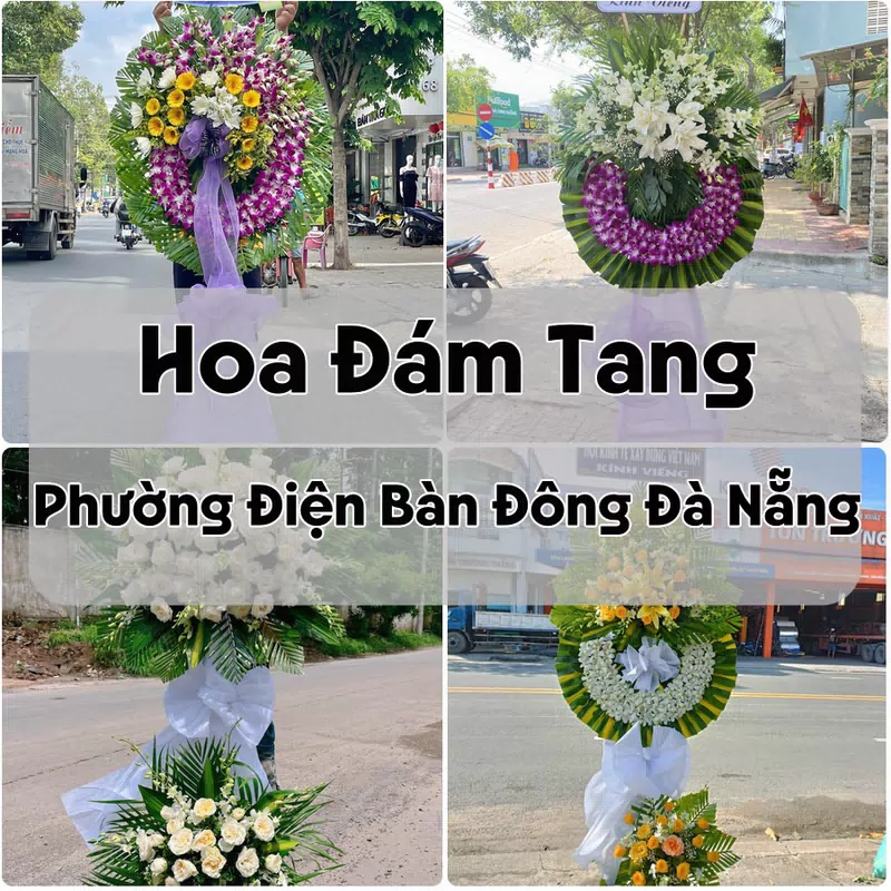 Đặt Hoa Đám Tang Phường Điện Bàn Đông Đà Nẵng | Hoa Tang Lễ