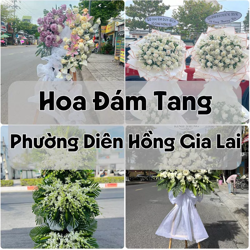 Đặt Hoa Đám Tang Phường Diên Hồng Gia Lai | Hoa Tang Lễ