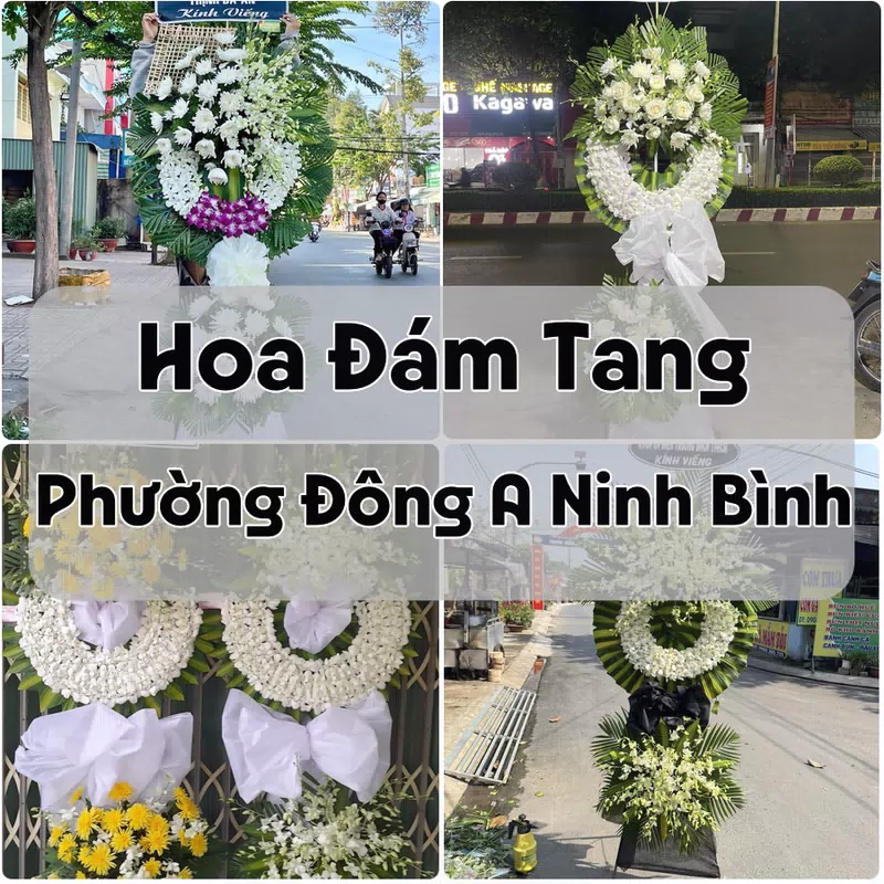 Đặt Hoa Đám Tang Phường Đông A Ninh Bình | Hoa Tang Lễ