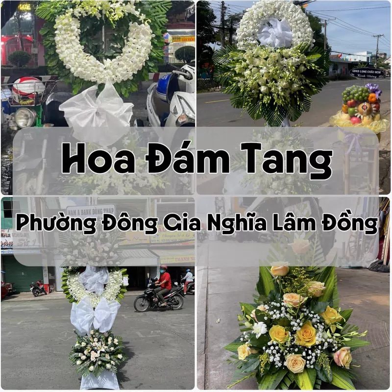 Đặt Hoa Đám Tang Phường Đông Gia Nghĩa Lâm Đồng | Hoa Tang Lễ