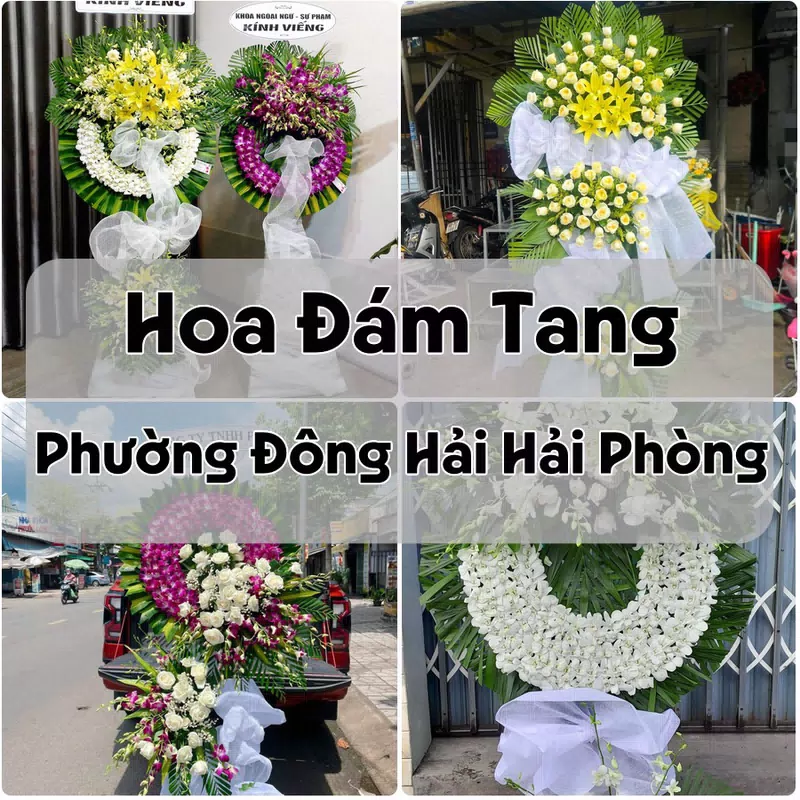 Đặt Hoa Đám Tang Phường Đông Hải Hải Phòng | Hoa Chia Buồn