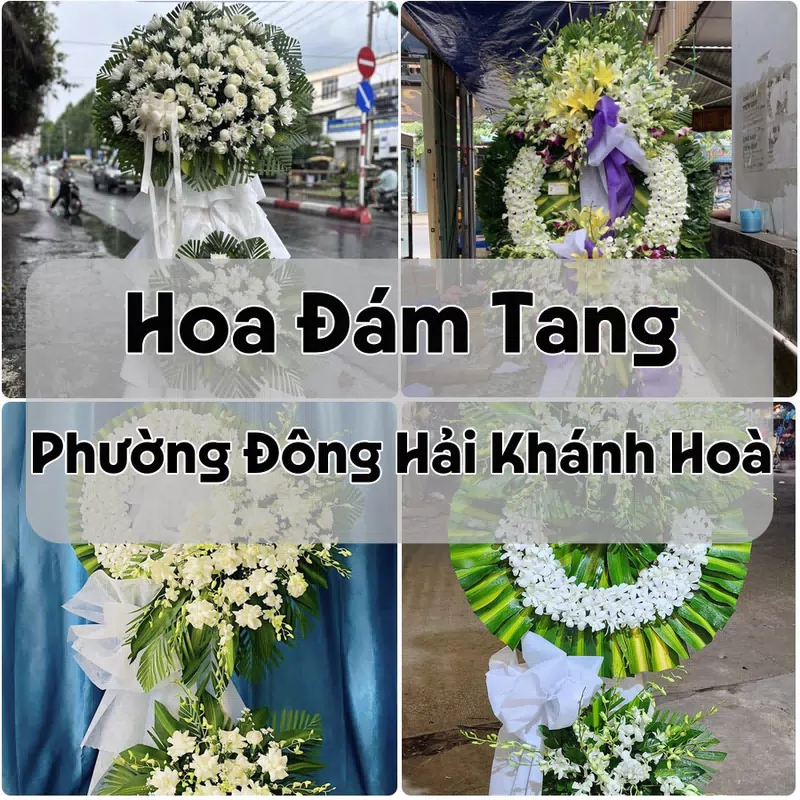 Đặt Hoa Đám Tang Phường Đông Hải Khánh Hoà | Đặt Hoa Nhanh
