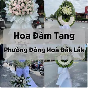 Đặt Hoa Đám Tang Phường Đông Hoà Đắk Lắk | Giao Hoa Nhanh