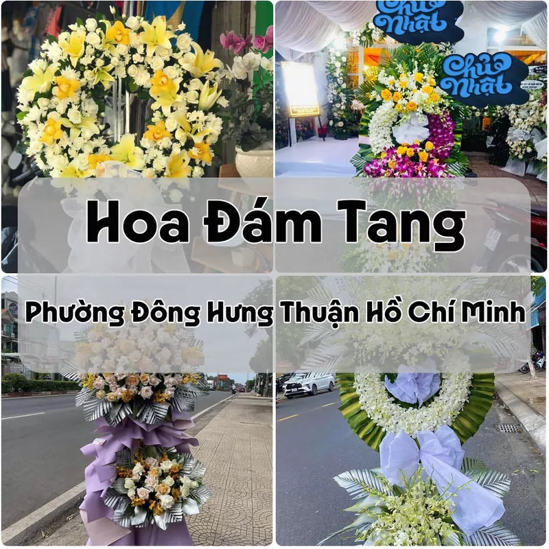 Đặt Hoa Đám Tang Phường Đông Hưng Thuận Hồ Chí Minh | Giao Hoa Nhanh