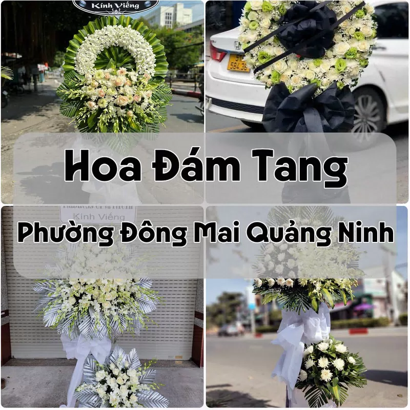 Đặt Hoa Đám Tang Phường Đông Mai Quảng Ninh | Đặt Hoa Viếng