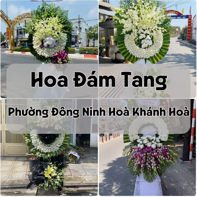 Đặt Hoa Đám Tang Phường Đông Ninh Hoà Khánh Hoà | Giao Hoa Nhanh