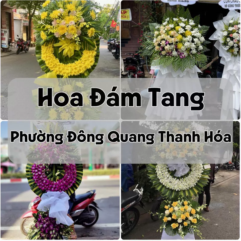 Đặt Hoa Đám Tang Phường Đông Quang Thanh Hóa | Hoa Chia Buồn