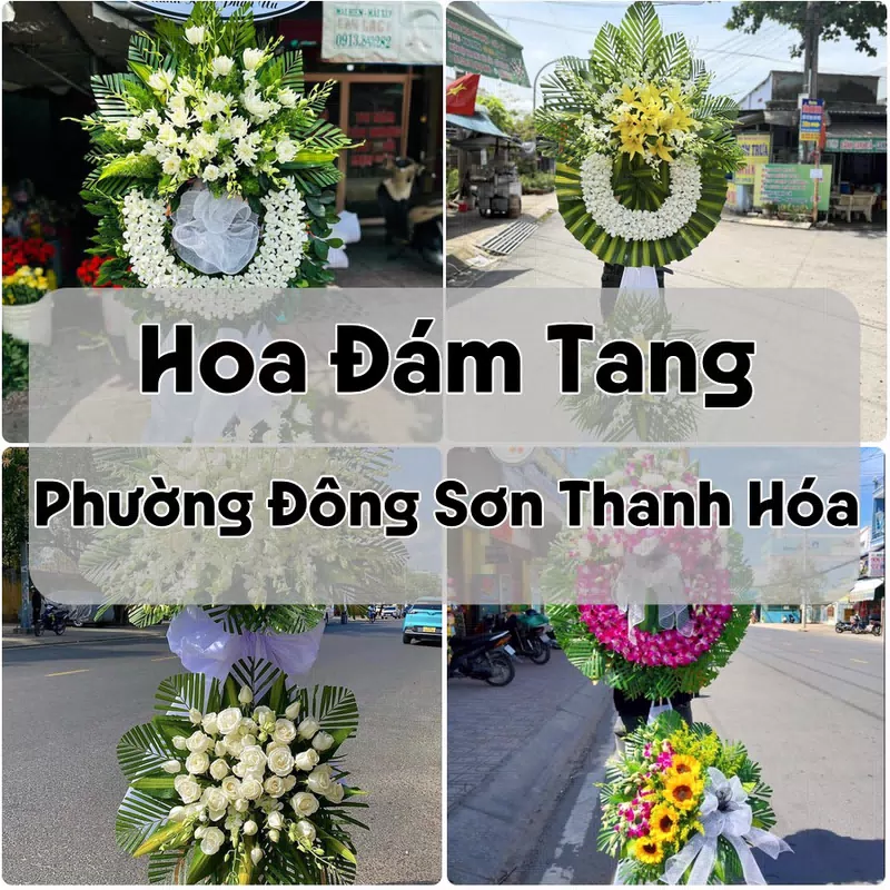 Đặt Hoa Đám Tang Phường Đông Sơn Thanh Hóa | Giao Tận Nơi