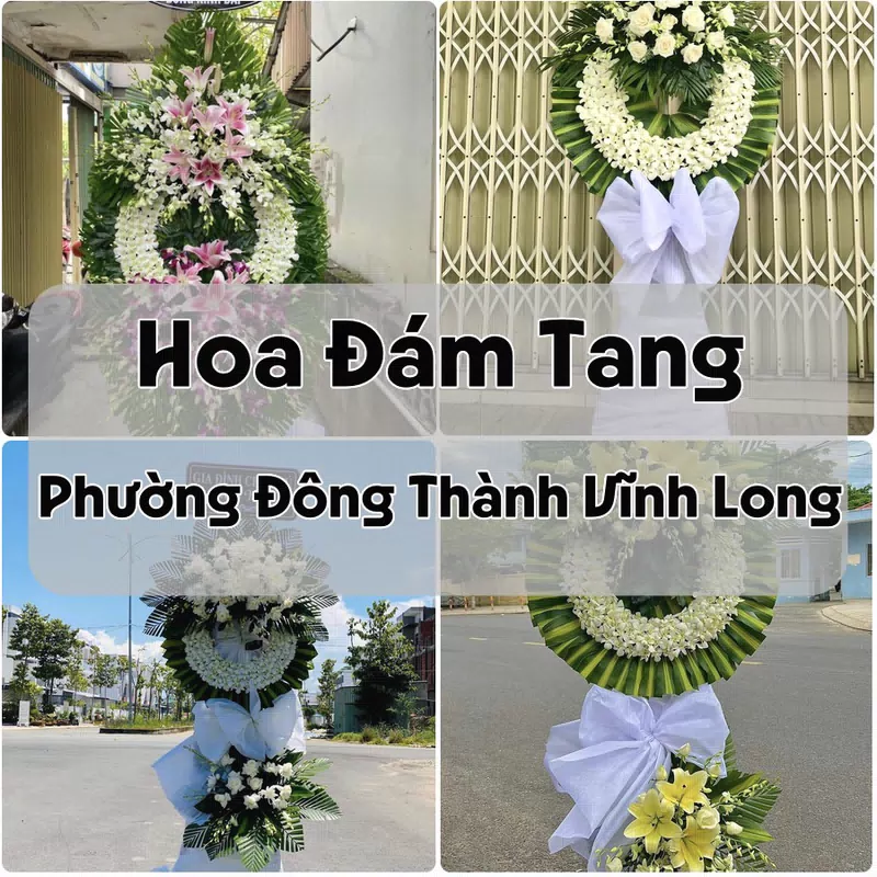 Đặt Hoa Đám Tang Phường Đông Thành Vĩnh Long | Đặt Hoa Nhanh