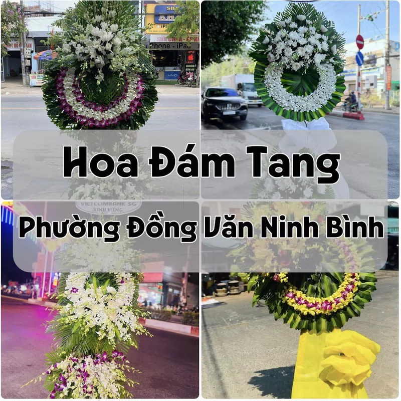 Đặt Hoa Đám Tang Phường Đồng Văn Ninh Bình | Giao Tận Nơi