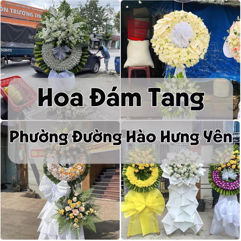 Đặt Hoa Đám Tang Phường Đường Hào Hưng Yên | Đặt Hoa Nhanh