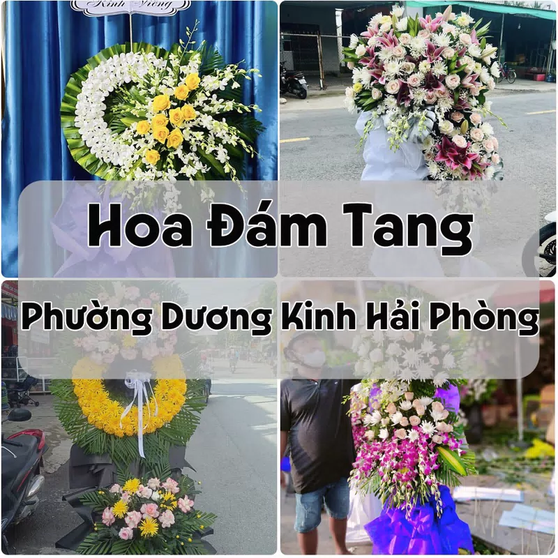 Đặt Hoa Đám Tang Phường Dương Kinh Hải Phòng | Hoa Tang Lễ