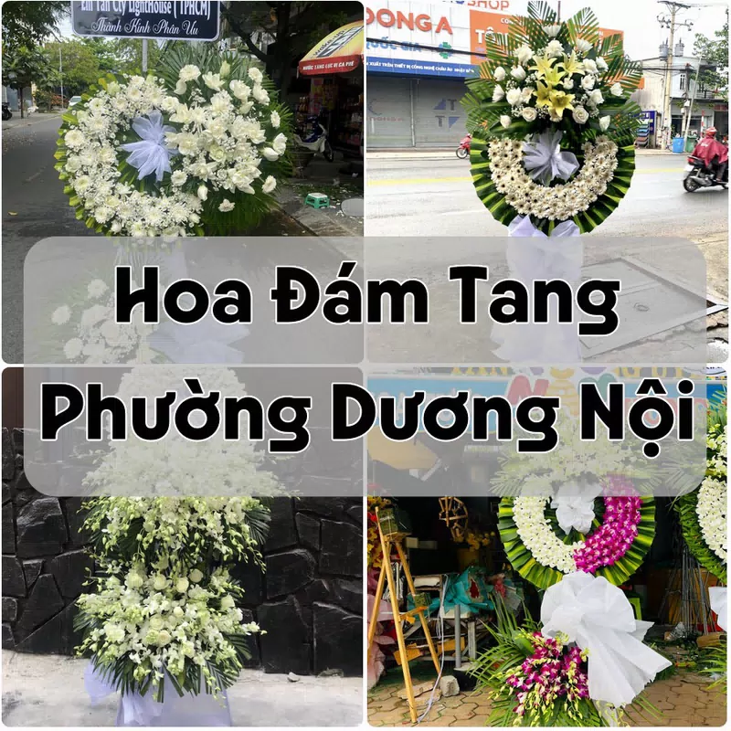 Đặt Hoa Đám Tang Phường Dương Nội | Giao Tận Nơi