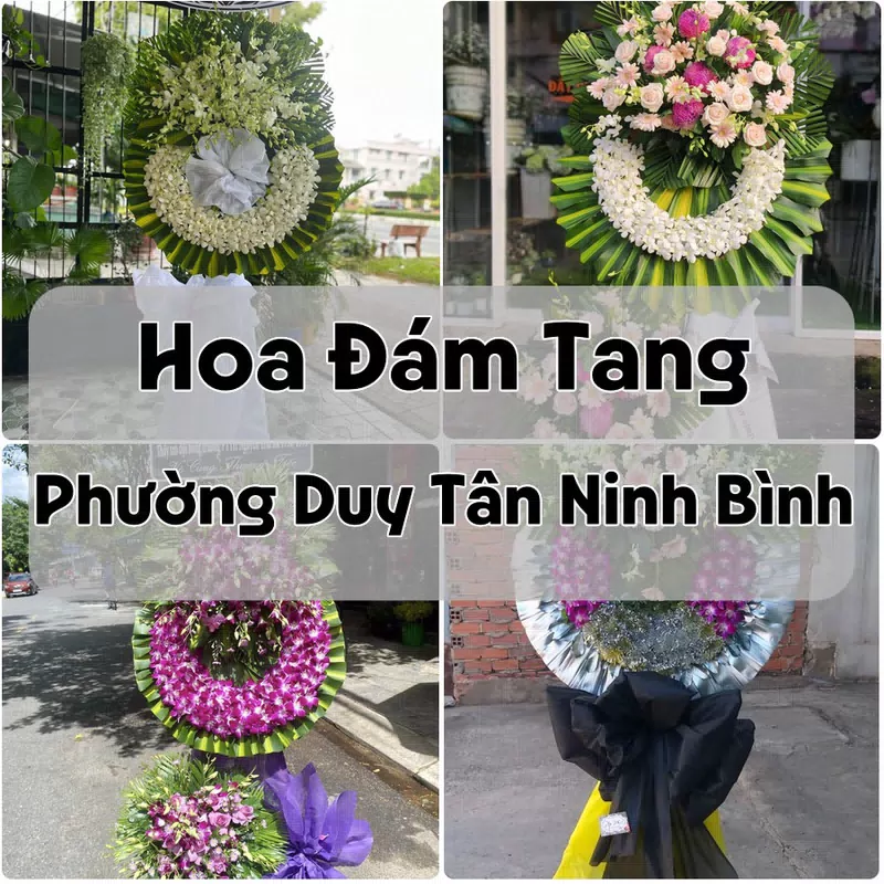 Đặt Hoa Đám Tang Phường Duy Tân Ninh Bình | Giao Hoa Nhanh