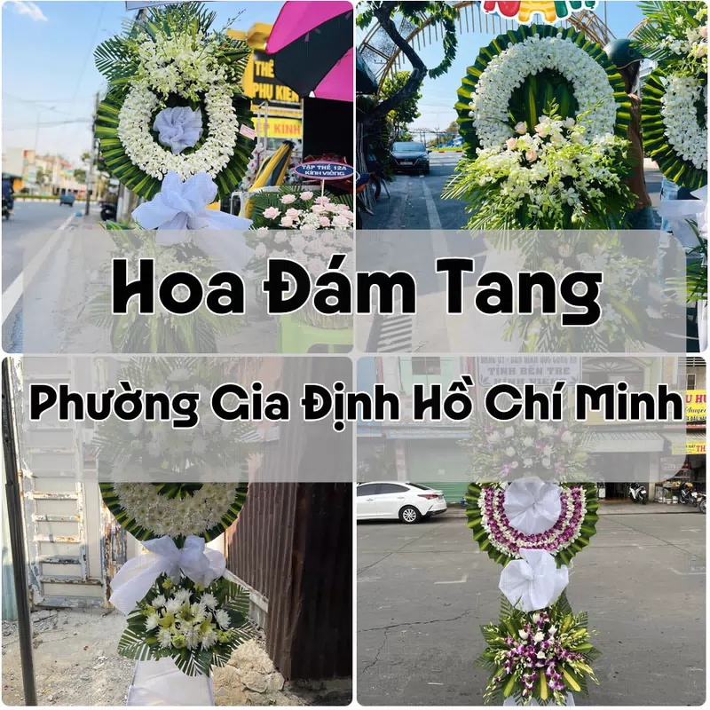 Đặt Hoa Đám Tang Phường Gia Định Hồ Chí Minh | Đặt Hoa Viếng