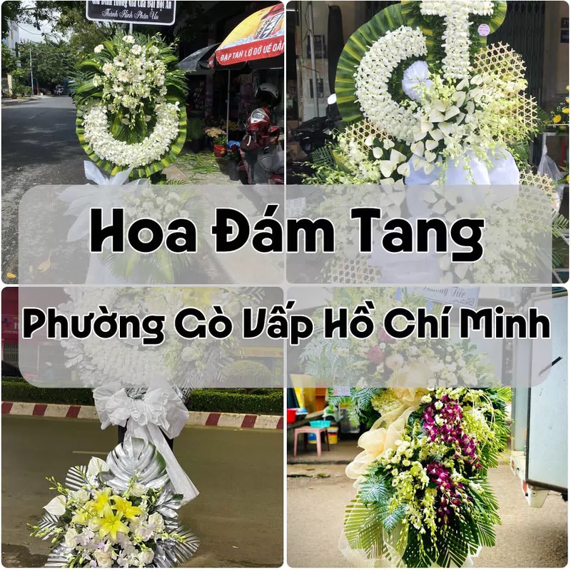 Đặt Hoa Đám Tang Phường Gò Vấp Hồ Chí Minh | Hoa Chia Buồn