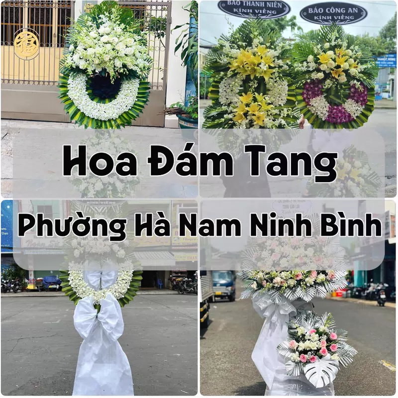 Đặt Hoa Đám Tang Phường Hà Nam Ninh Bình | Đặt Hoa Nhanh
