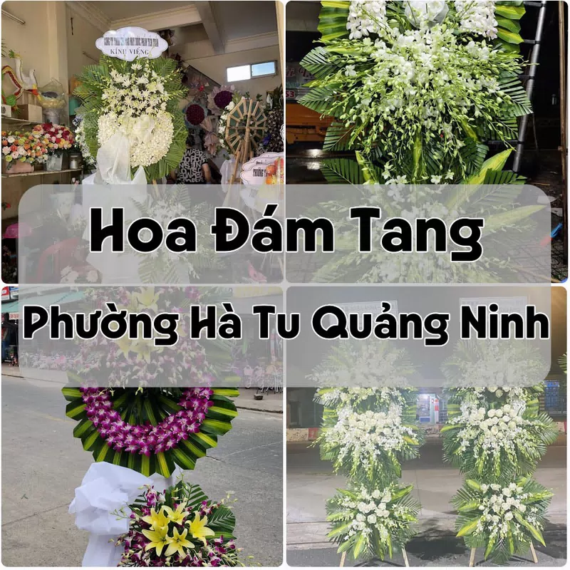 Đặt Hoa Đám Tang Phường Hà Tu Quảng Ninh | Đặt Hoa Nhanh
