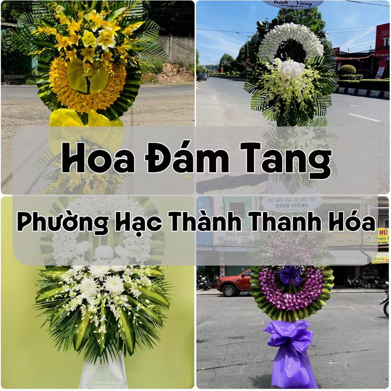 Đặt Hoa Đám Tang Phường Hạc Thành Thanh Hóa | Giao Hoa Nhanh