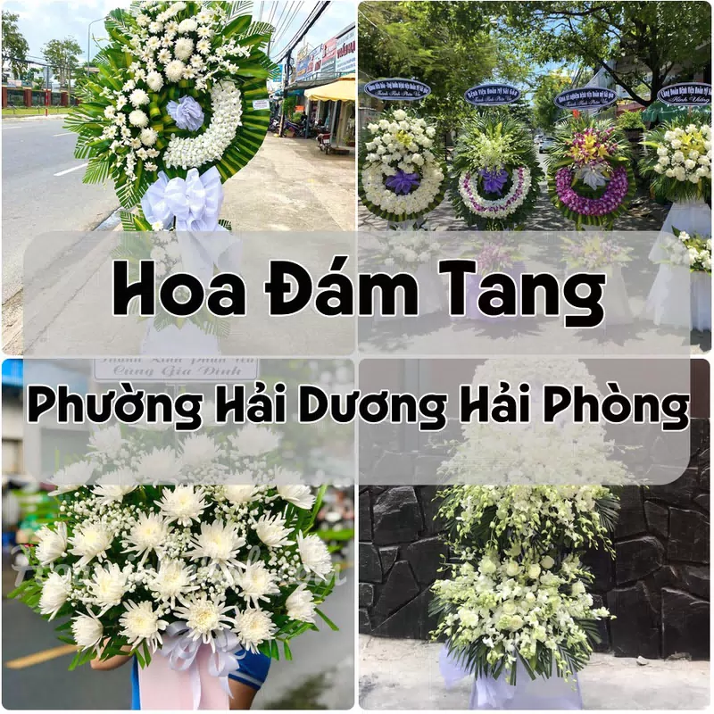Đặt Hoa Đám Tang Phường Hải Dương Hải Phòng | Giao Tận Nơi