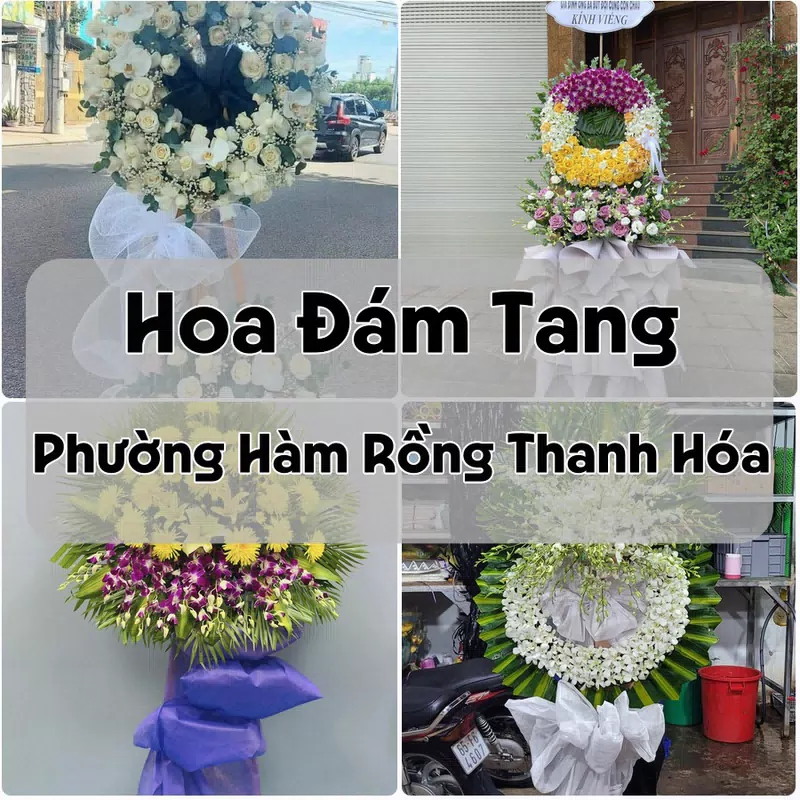 Đặt Hoa Đám Tang Phường Hàm Rồng Thanh Hóa | Giao Hoa Nhanh