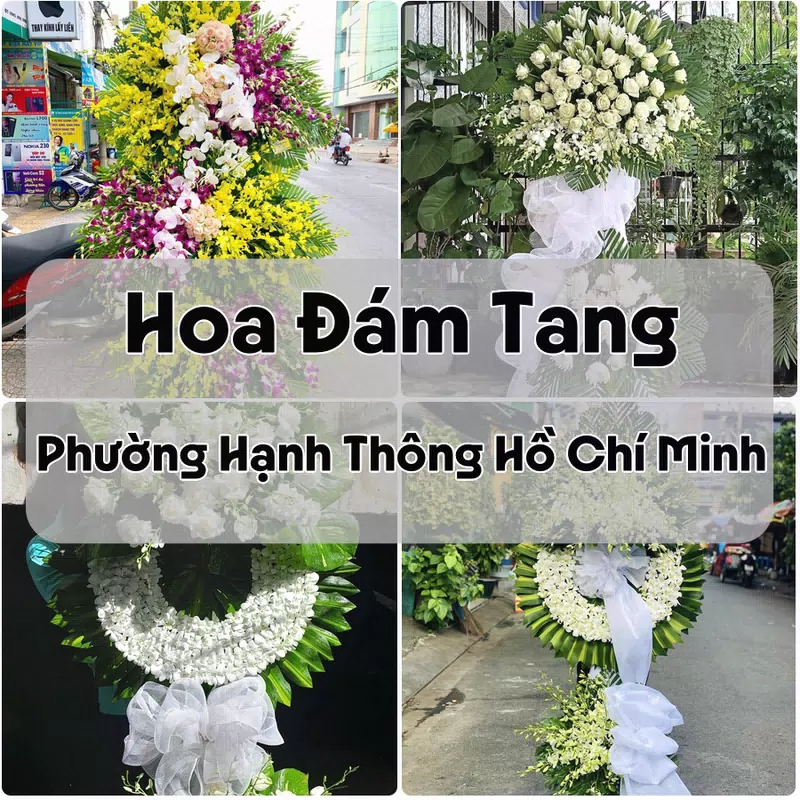 Đặt Hoa Đám Tang Phường Hạnh Thông Hồ Chí Minh | Hoa Chia Buồn