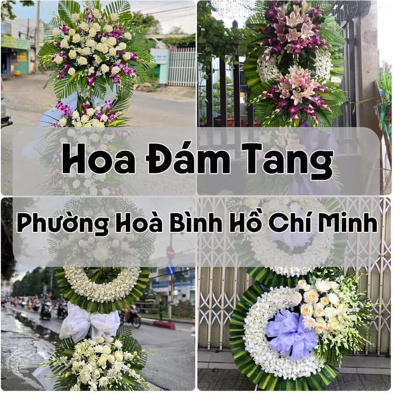 Đặt Hoa Đám Tang Phường Hoà Bình Hồ Chí Minh | Hoa Tang Lễ