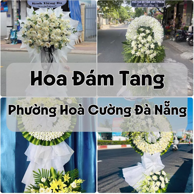 Đặt Hoa Đám Tang Phường Hoà Cường Đà Nẵng | Giao Tận Nơi