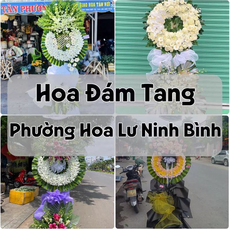 Đặt Hoa Đám Tang Phường Hoa Lư Ninh Bình | Giao Tận Nơi