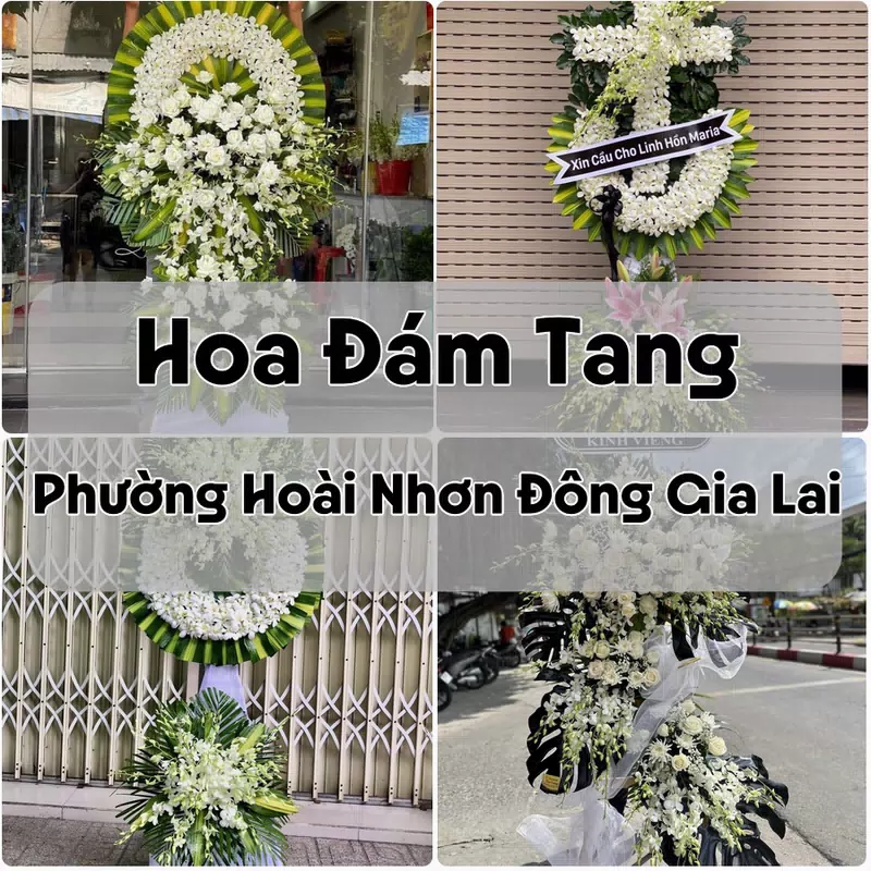 Đặt Hoa Đám Tang Phường Hoài Nhơn Đông Gia Lai | Giao Hoa Nhanh