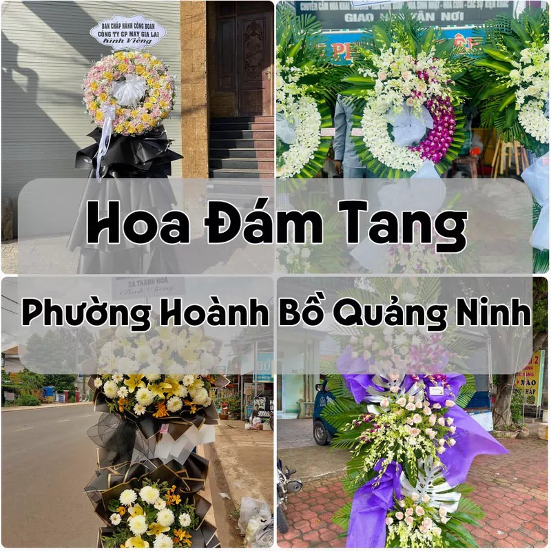 Đặt Hoa Đám Tang Phường Hoành Bồ Quảng Ninh | Giao Tận Nơi
