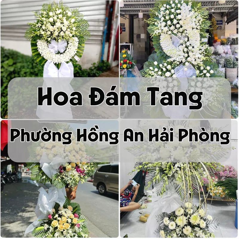 Đặt Hoa Đám Tang Phường Hồng An Hải Phòng | Đặt Hoa Viếng