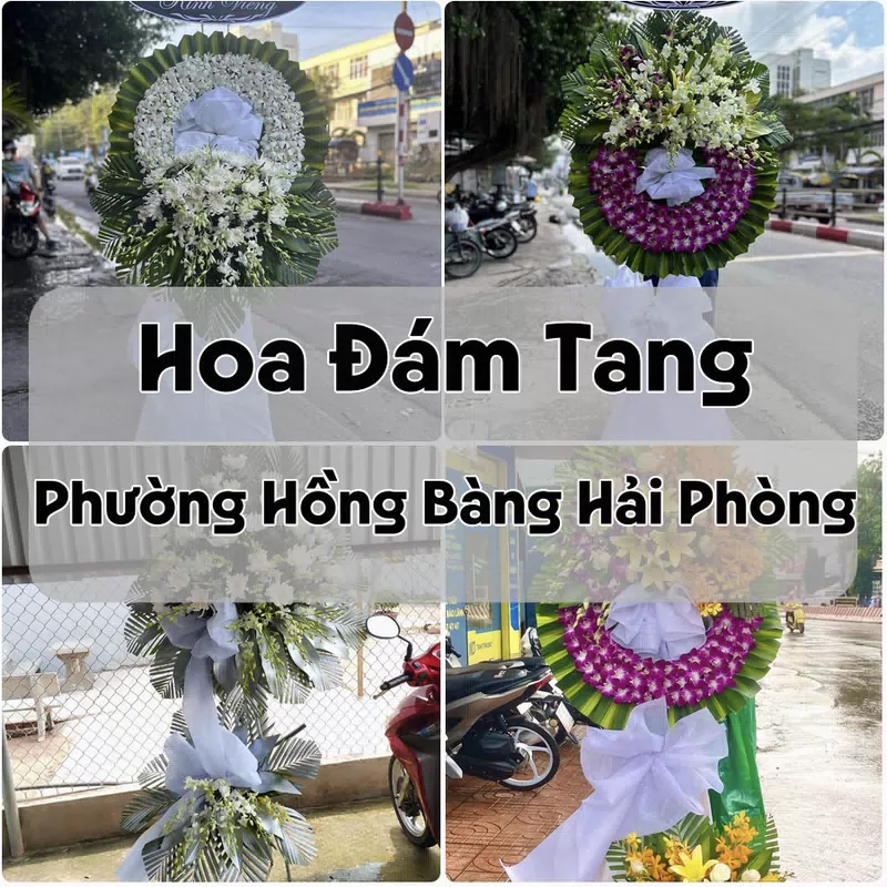 Đặt Hoa Đám Tang Phường Hồng Bàng Hải Phòng | Giao Tận Nơi