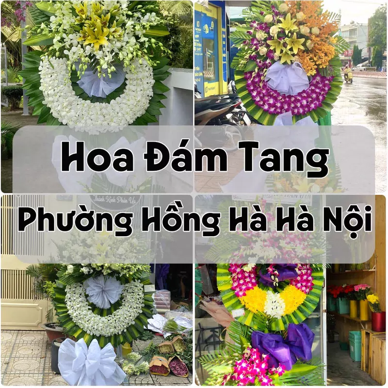Đặt Hoa Đám Tang Phường Hồng Hà Hà Nội | Giao Tận Nơi