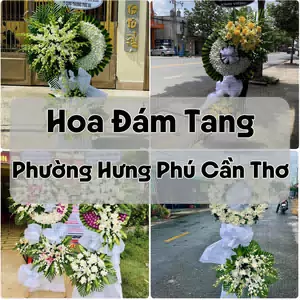 Đặt Hoa Đám Tang Phường Hưng Phú Cần Thơ | Giao Hoa Nhanh