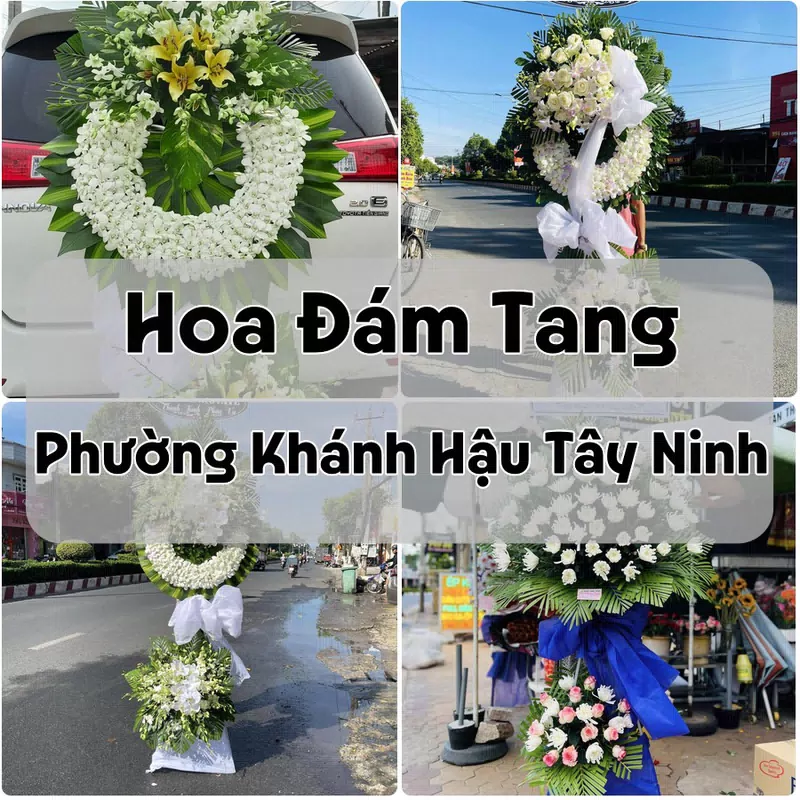Đặt Hoa Đám Tang Phường Khánh Hậu Tây Ninh | Đặt Hoa Nhanh