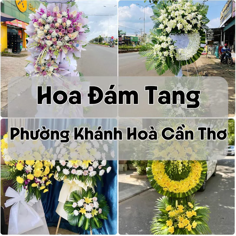 Đặt Hoa Đám Tang Phường Khánh Hoà Cần Thơ | Đặt Hoa Nhanh