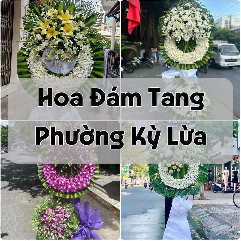 Đặt Hoa Đám Tang Phường Kỳ Lừa | Hoa Tang Lễ