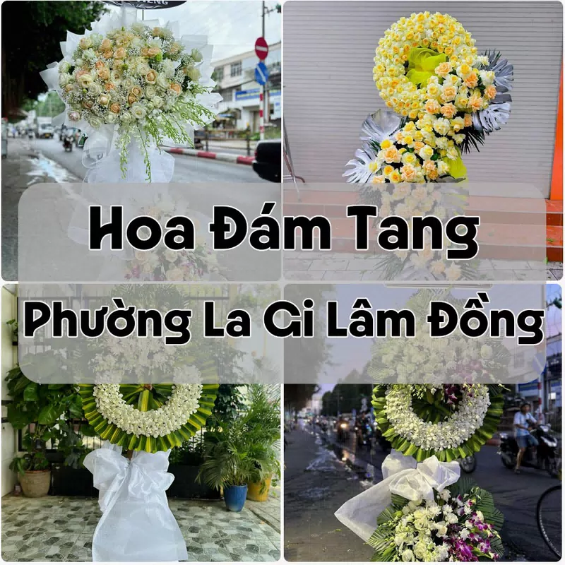 Đặt Hoa Đám Tang Phường La Gi Lâm Đồng | Hoa Chia Buồn