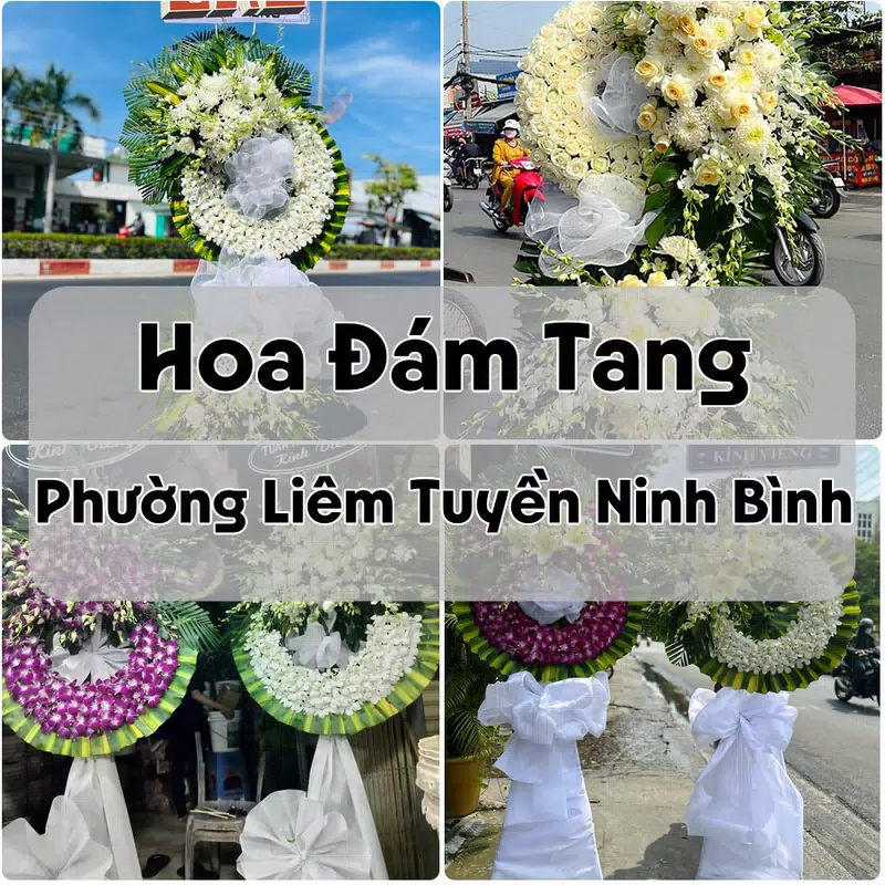 Đặt Hoa Đám Tang Phường Liêm Tuyền Ninh Bình | Đặt Hoa Nhanh