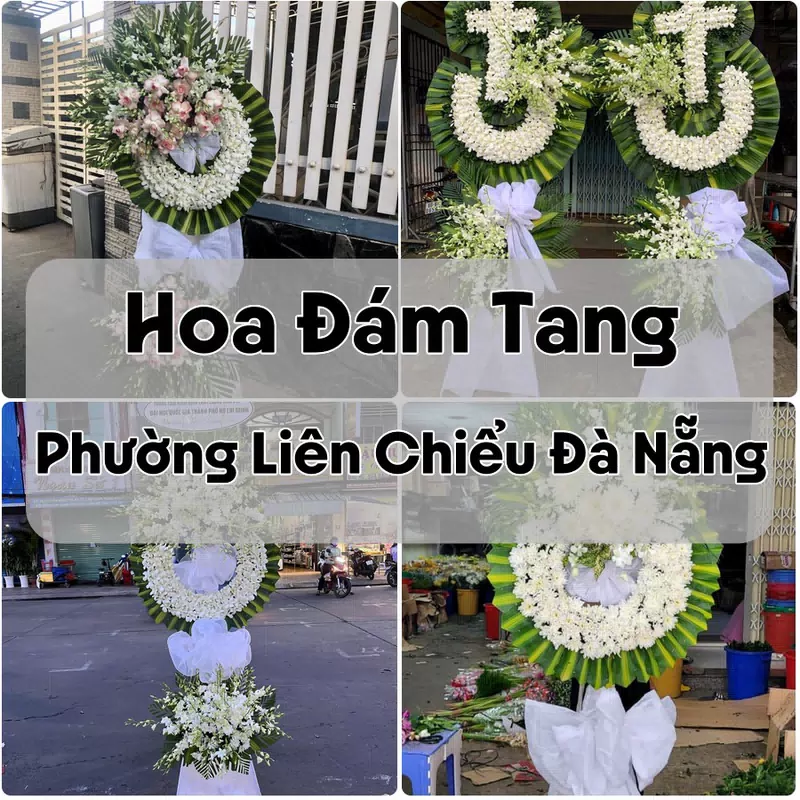 Đặt Hoa Đám Tang Phường Liên Chiểu Đà Nẵng | Hoa Chia Buồn