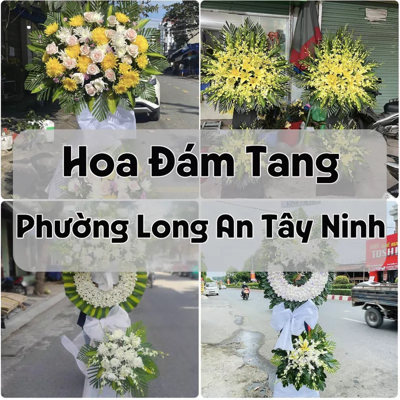 Đặt Hoa Đám Tang Phường Long An Tây Ninh | Giao Hoa Nhanh